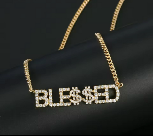 “Bling It On” Custom Name Necklace