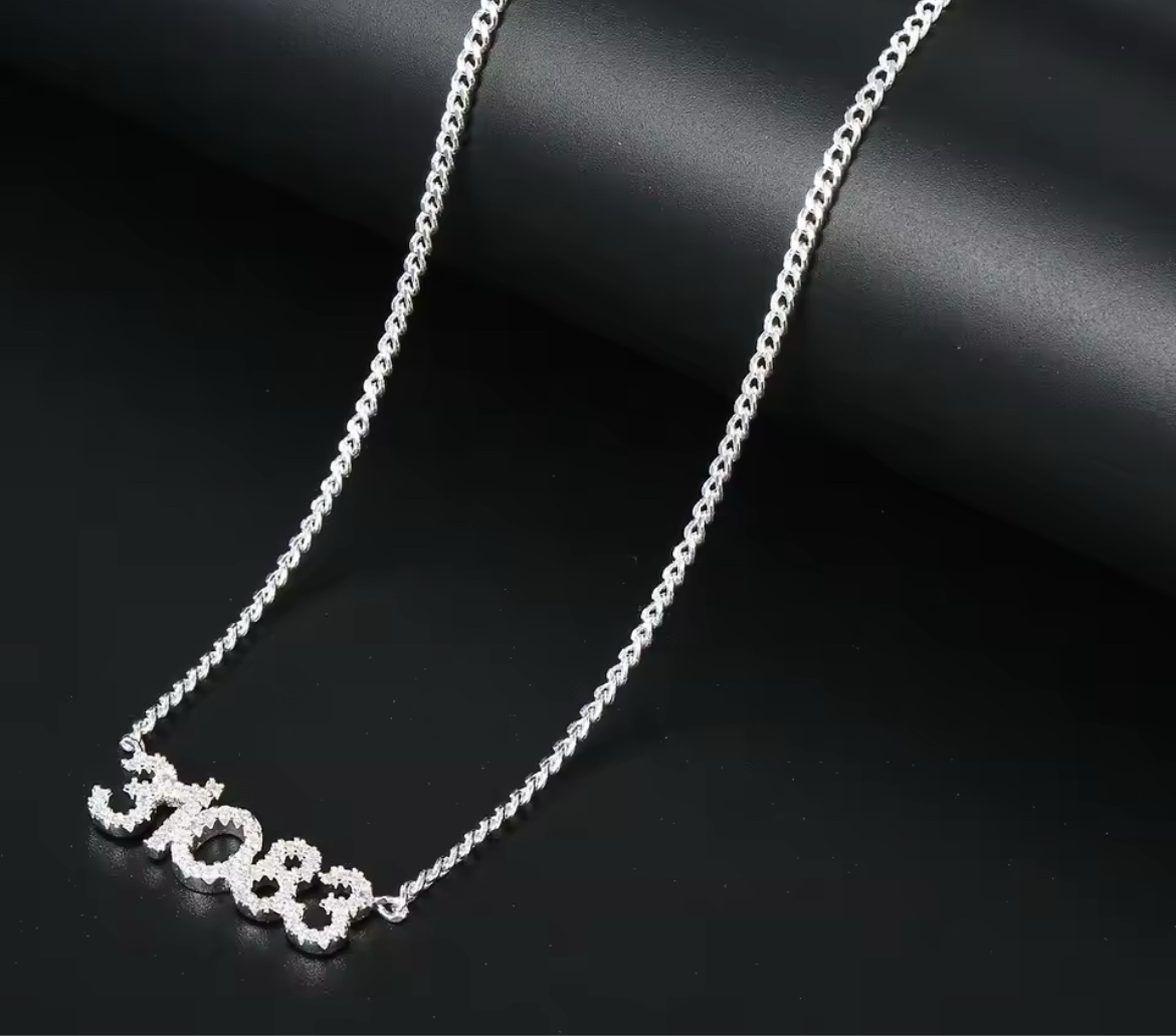 “Bling It On” Custom Name Necklace