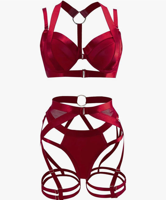 “Halle” 3 Piece Harness Set