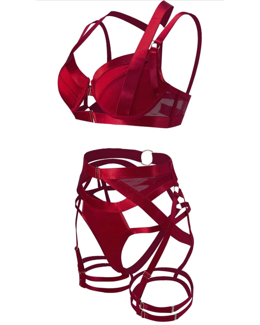 “Halle” 3 Piece Harness Set